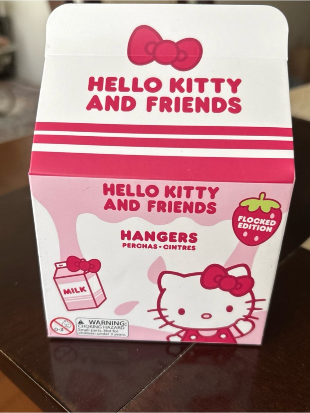Hello Kitty & Friends Strawberry Milk Blind Box Hangers Flocked Edition NEW